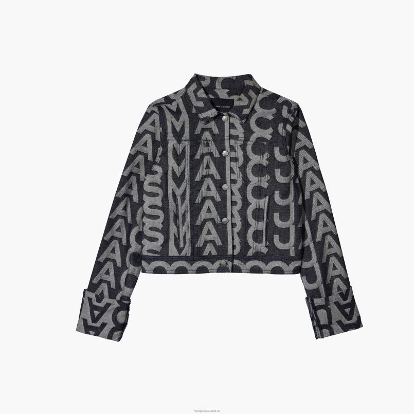 Marc Jacobs VBN8X506 džínsová bunda s monogramom
