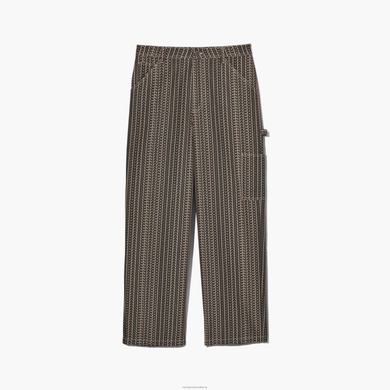 Marc Jacobs VBN8X502 monogram maliarske nohavice