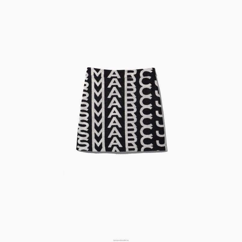 Marc Jacobs VBN8X539 froté sukňa s monogramom