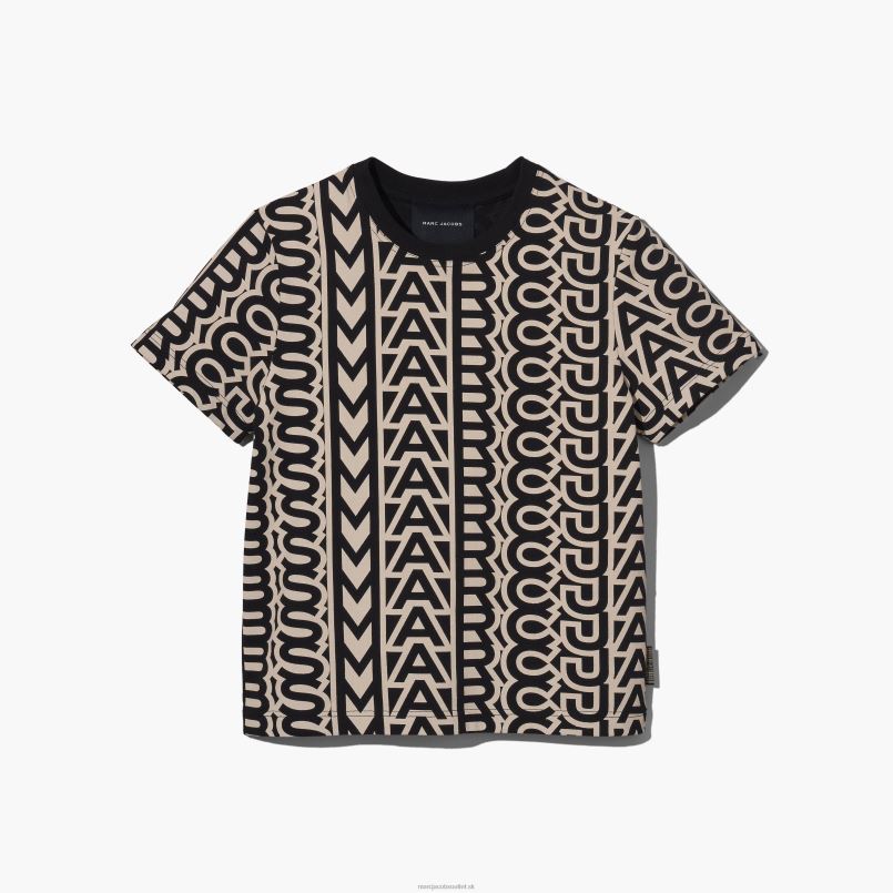 Marc Jacobs VBN8X482 detské tričko s monogramom