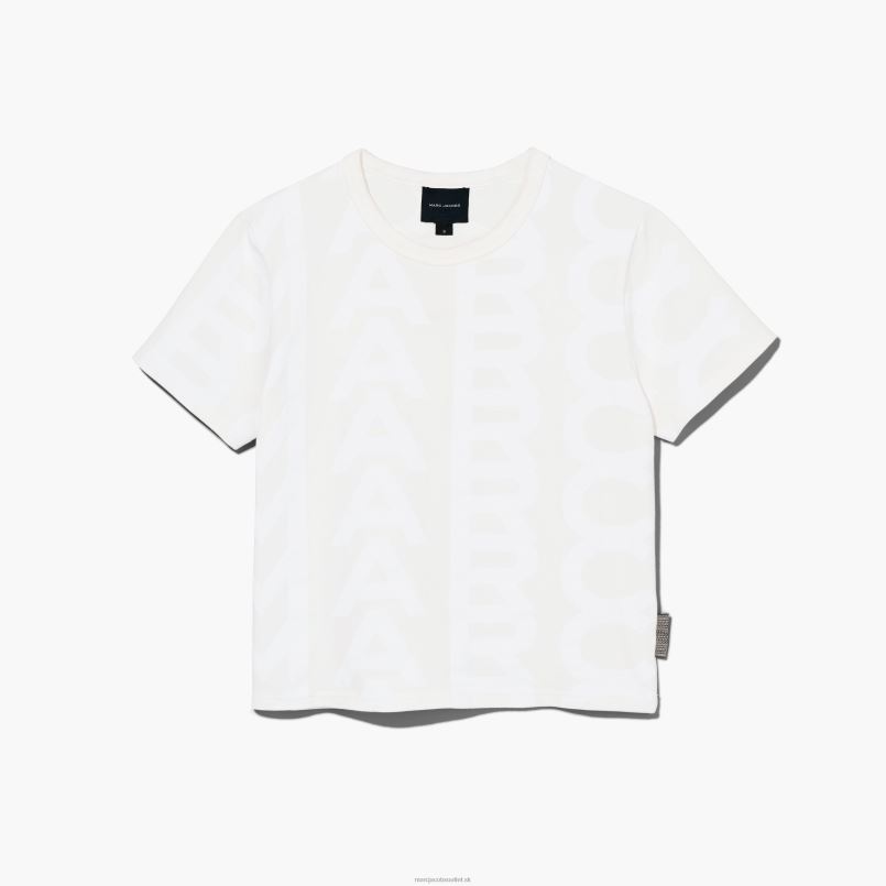 Marc Jacobs VBN8X489 detské tričko s monogramom