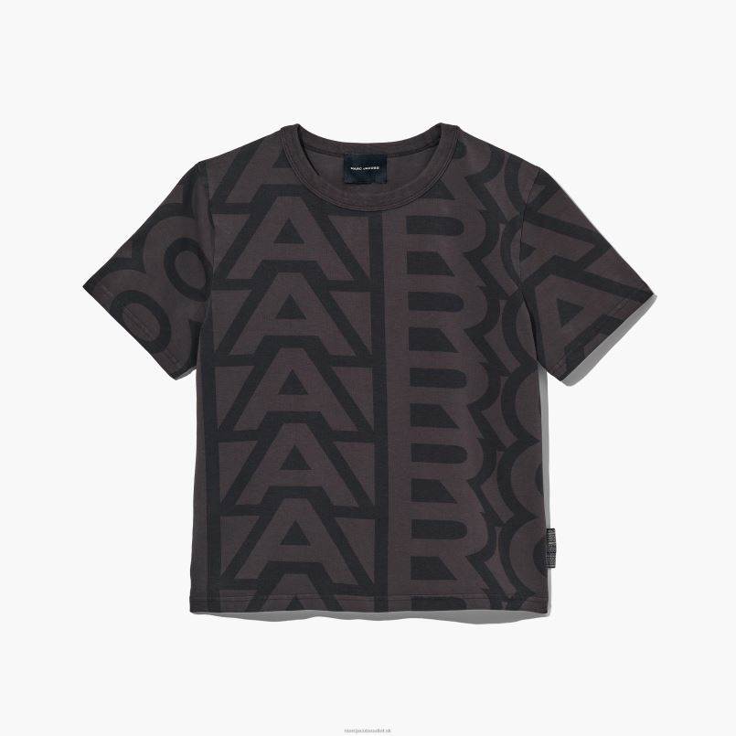 Marc Jacobs VBN8X494 detské tričko s monogramom