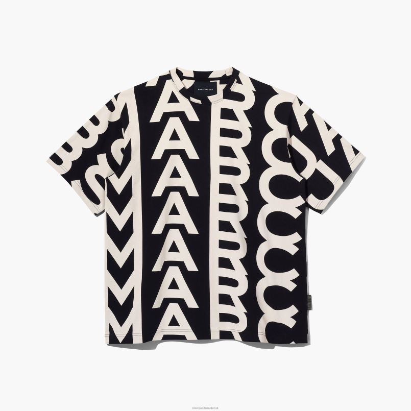 Marc Jacobs VBN8X519 veľké tričko s monogramom