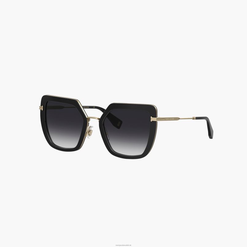 Marc Jacobs VBN8X379 ikona nadrozmerných motýľových slnečných okuliarov