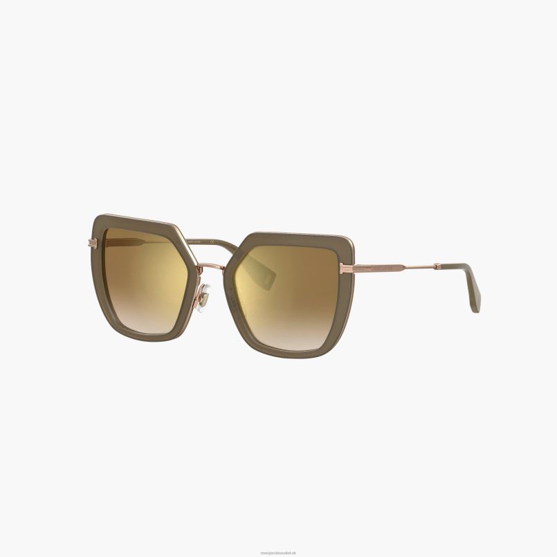 Marc Jacobs VBN8X387 ikona nadrozmerných motýľových slnečných okuliarov