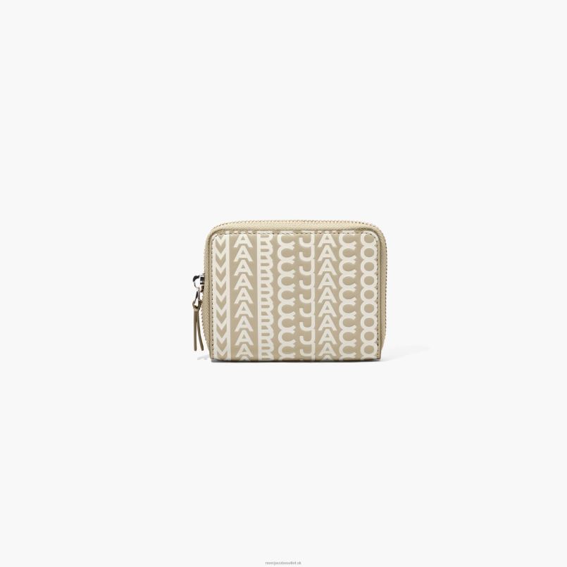 Marc Jacobs VBN8X268 monogram kožený zips okolo peňaženky