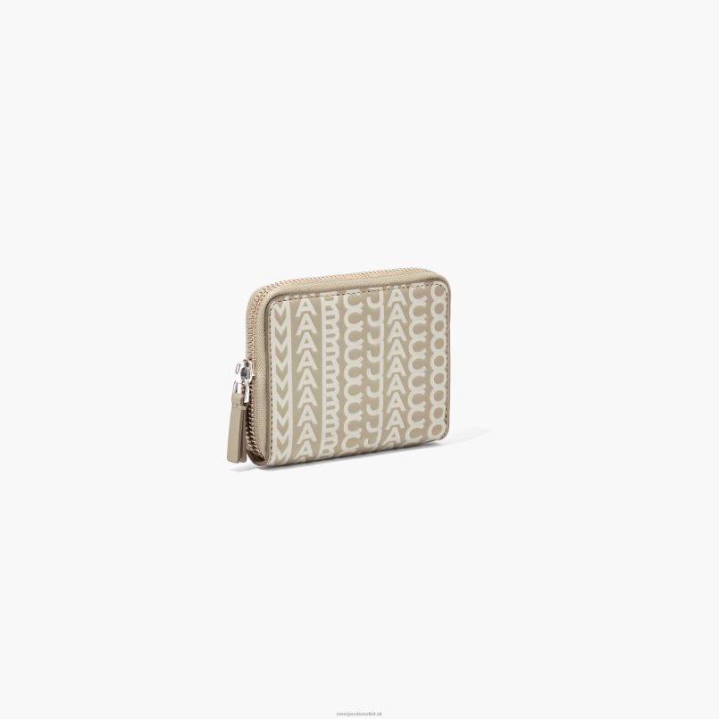 Marc Jacobs VBN8X268 monogram kožený zips okolo peňaženky