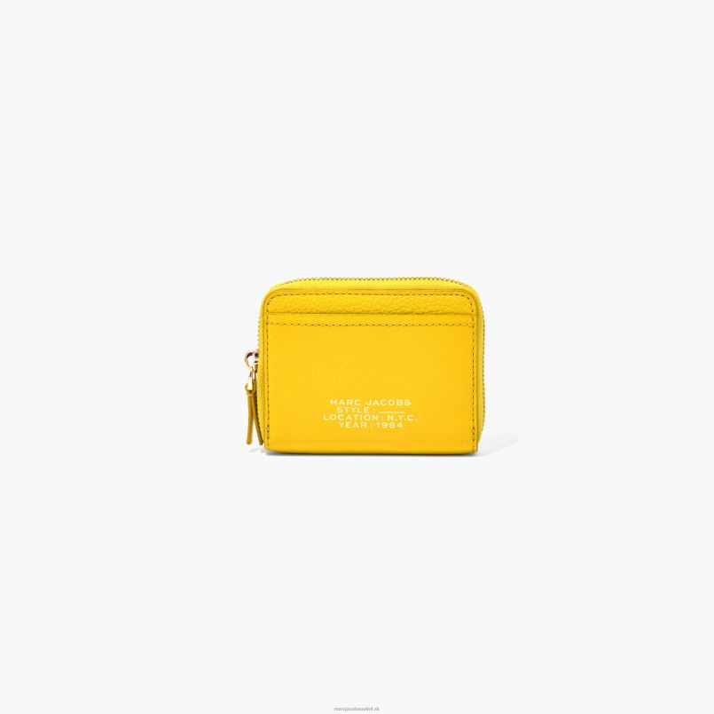 Marc Jacobs VBN8X270 kožený zips okolo peňaženky
