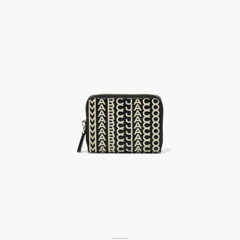 Marc Jacobs VBN8X304 monogram kožený zips okolo peňaženky