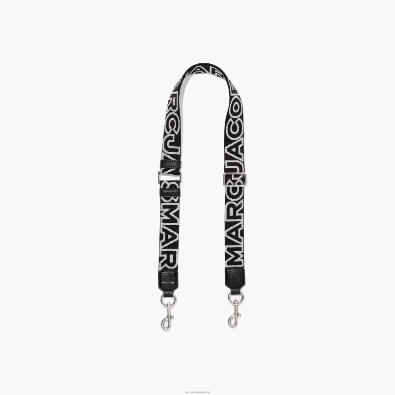 Marc Jacobs VBN8X353 popruh s tenkým obrysom s logom