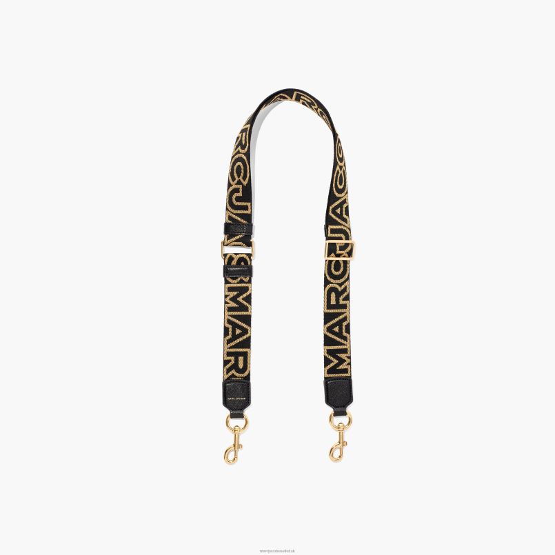 Marc Jacobs VBN8X355 popruh s tenkým obrysom s logom