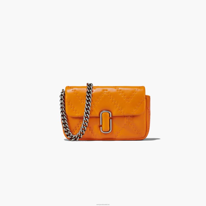 Marc Jacobs VBN8X211 prešívaná kožená mini taška