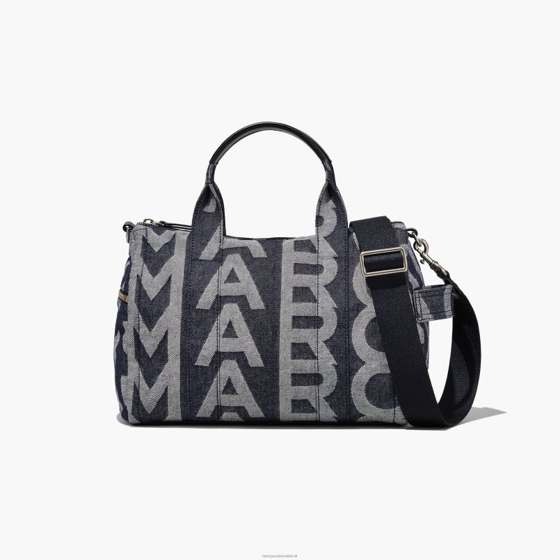 Marc Jacobs VBN8X510 taška s monogramom medium denim duffle