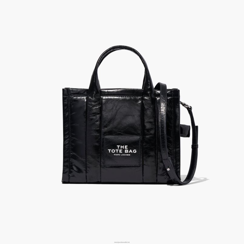 Marc Jacobs VBN8X111 lesklá zvlnená stredná kabelka
