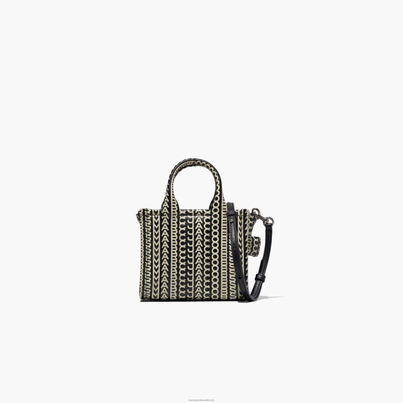 Marc Jacobs VBN8X79 kožená mikro taška s monogramom