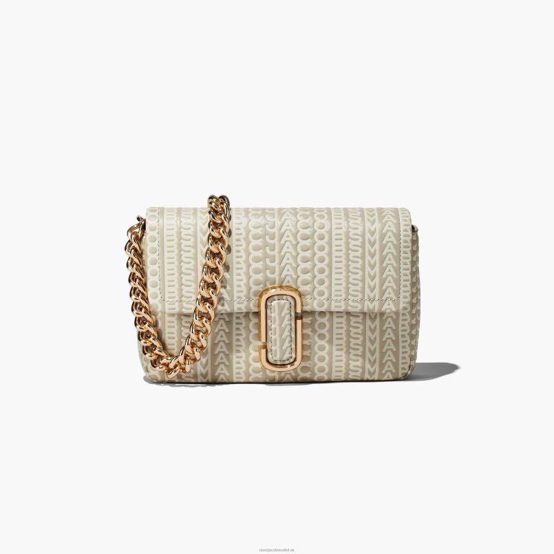Marc Jacobs VBN8X196 kožená taška cez rameno s monogramom