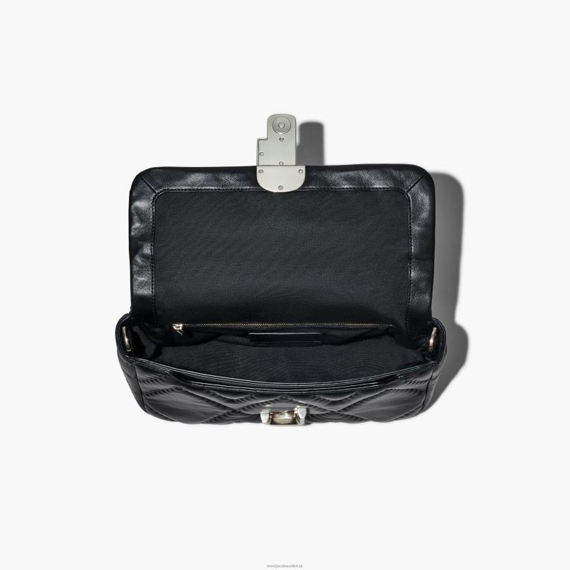 Marc Jacobs VBN8X213 prešívaná kožená veľká taška cez rameno