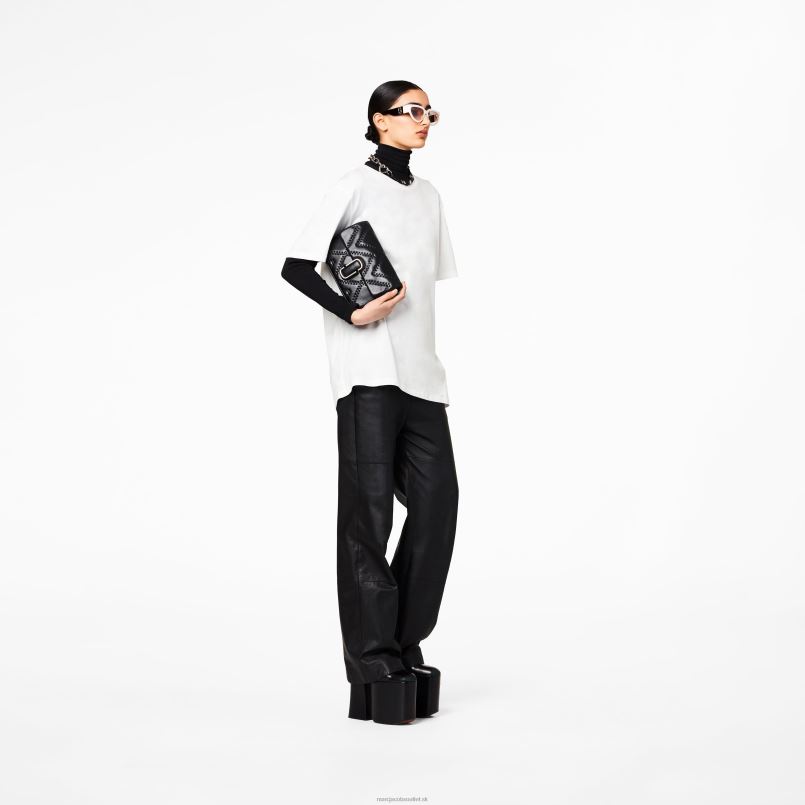 Marc Jacobs VBN8X214 prešívaná kožená taška cez rameno