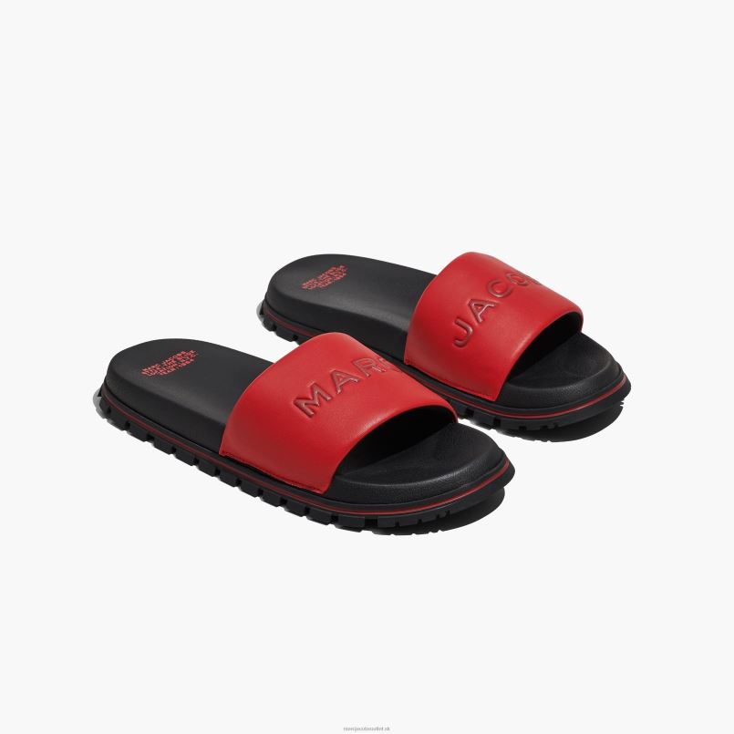 Marc Jacobs VBN8X589 kožená šmykľavka