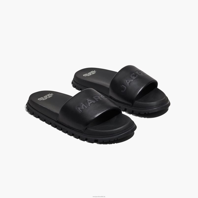 Marc Jacobs VBN8X590 kožená šmykľavka