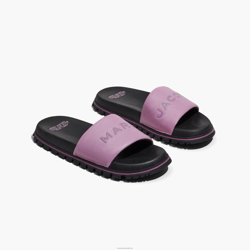 Marc Jacobs VBN8X591 kožená šmykľavka